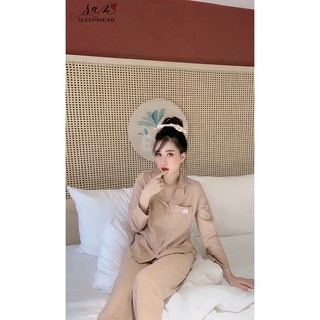 bộ ngủ nhung tăm trơn ( giá sale)