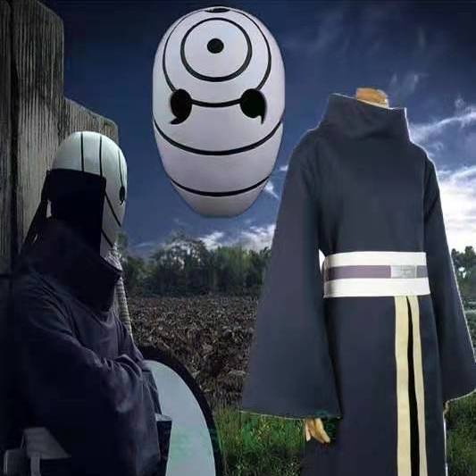 Bộ Đạo Cụ Hóa Trang Nhân Vật Anime Naruto Uchiha Với Tu A Fei Mask Mystery Man cos Xiao
