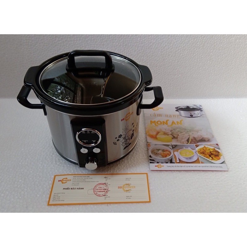 NỒI NẤU CHÁO, NỒI HẦM CHẬM TỰ ĐỘNG BBCOOKER PHIÊN BẢN CAO CẤP