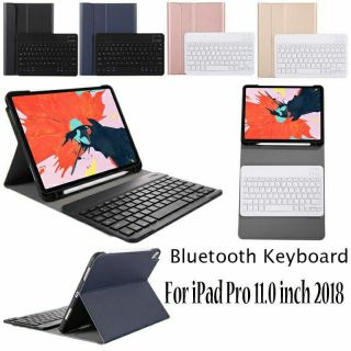 Bao da kèm bàn phím Bluetooth dành cho iPad Pro 11 2018 Smart Keyboard cao cấp