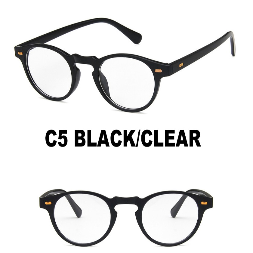 Kính mát gọng tròn thời trang cho nam và nữ