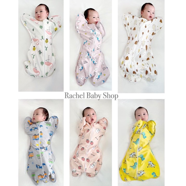 Nhộng Chũn Lưới Cotton Rachel Baby Shop Cho Bé Siêu Mỏng Thoáng Khí Nhiều Kích Cỡ (S/M/L)