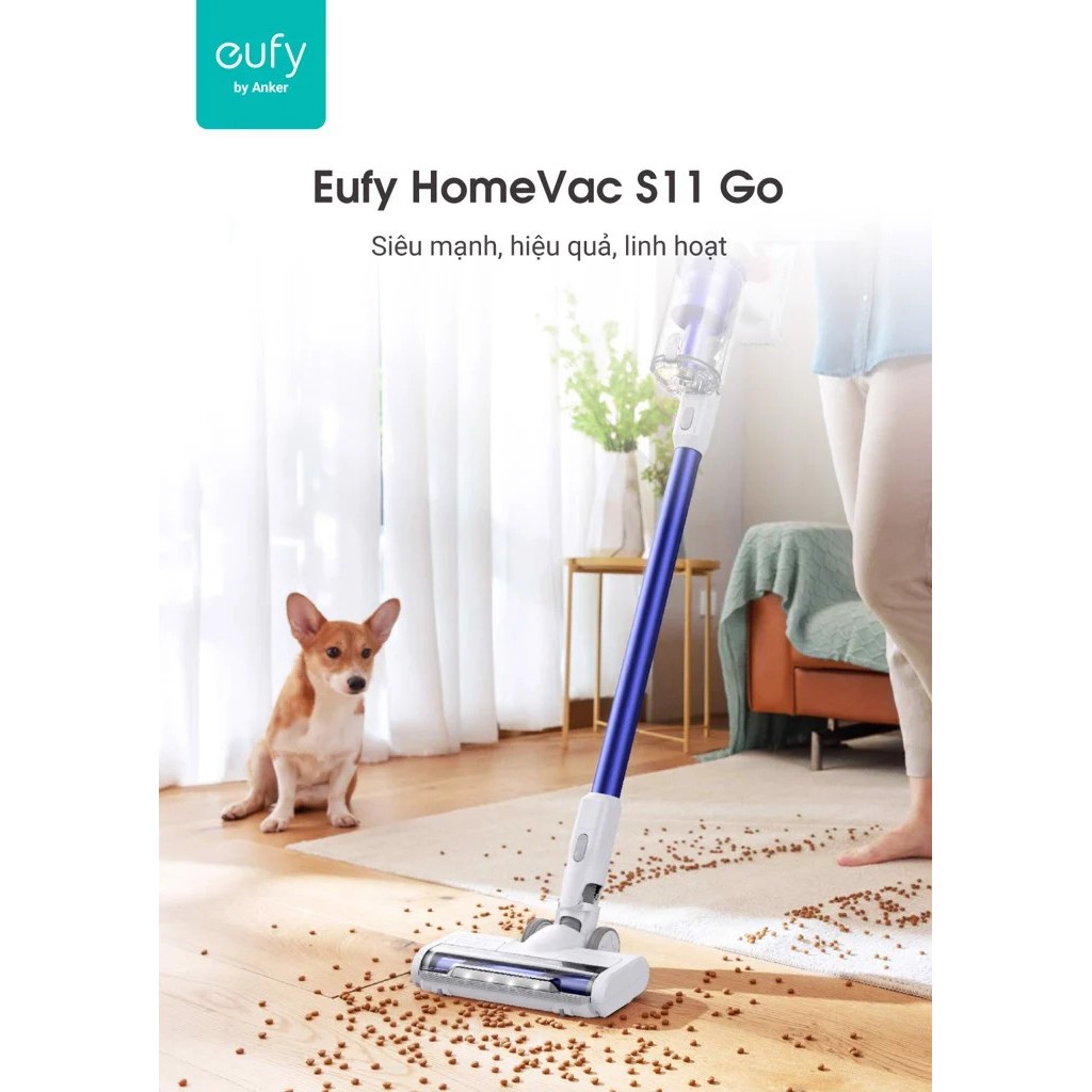 Máy hút cầm tay không dây EUFY HomeVacs S11 Go - T2501