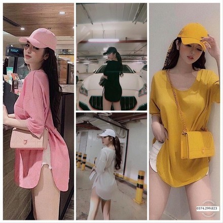 [Mã FASHIONHOT19 giảm 10K đơn bất kỳ] Áo Thun Xẻ Tà Vạt Bầu | WebRaoVat - webraovat.net.vn