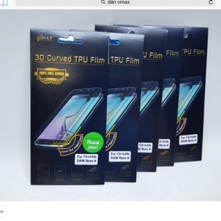Dán vmax dẻo Note8