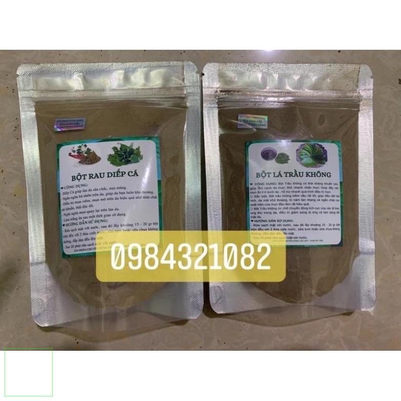 500gr Bột Lá Trầu Không  nguyên chất handmade