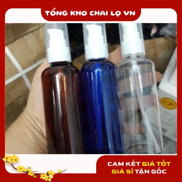 Chai Chiết Mĩ Phẩm ❤ SIÊU RẺ ❤ Chai lọ nhựa pet xịt giọt 20ml,30ml,50ml,100ml chiết mỹ phẩm , phụ kiện du lịch