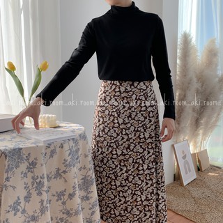 Áo thun lạnh trơn cổ leo basic có lớp lót bông mỏng