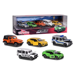 Bộ 5 Đồ Chơi Xe Mô Hình MAJORETTE SUV 5 Pieces Giftpack 212053169 - Simba Toys Vietnam