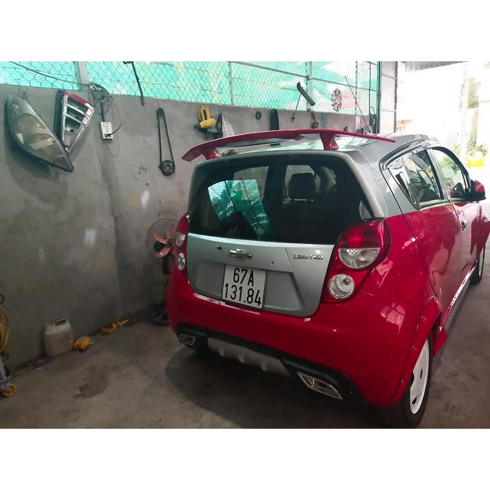 Lippo, Lip Chia Pô,Ốp Cản Sau Cho xe Chervolet spark  Hàng Cao Cấp Loại 1