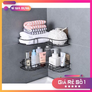Kệ góc kim loại dán tường sơn tĩnh điện