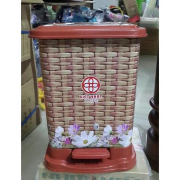 [Kho sỉ]  Bật vuông Nhựa Việt Nhật - Thùng Rác Nhựa Việt Nhật - Thùng Bật Rác