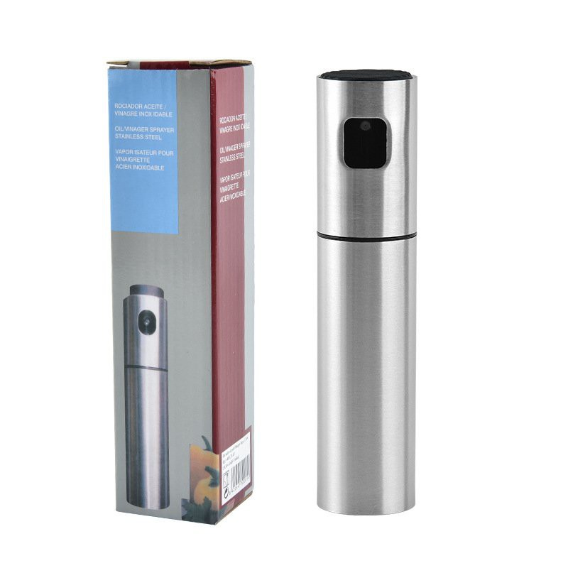 [Voucher &amp; Dịch vụ]  Bình xịt dầu ăn chai inox 100ml bình xịt tiện lợi cho các món nướng