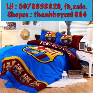 Bộ chăn ga gối FC Barcelona siêu đẹp và nhiều mẫu đội bóng khác inb trực tiếp