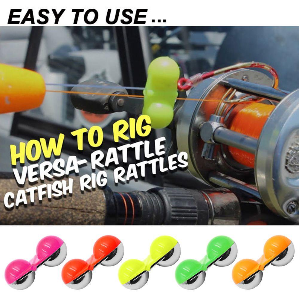 SHOUKEY 10 Chuông Đôi Câu Cá Tích Hợp 2 Vòng Đèn