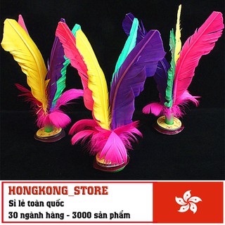 Cầu đá lông ngỗng đế cao su bền đẹp - Cầu đá cao cấp chuẩn thi đấu