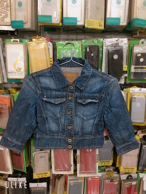 ❌Sale❌ Áo khoác bò , áo khoác jeans ( 45Kg trở xuống )