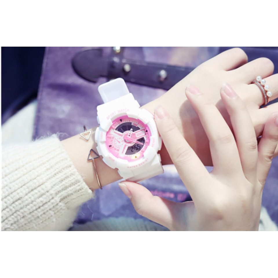 [Mã FAMAYFA2 giảm 10K đơn 50K] ĐỒNG HỒ THỂ THAO NAM NỮ D206B SHHORS DÂY SILICON NHIỀU MÀU NĂNG ĐỘNG | BigBuy360 - bigbuy360.vn