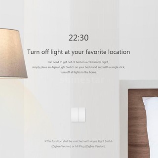 Original Xiaomi Aqara Smart Wireless Wall Switch Light Remote Control ZiGBee WiFi Wireless Key Wall Switches Work w