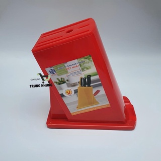 Ống cắm dao, hộp đựng dao kéo nhà bếp, giá cài dao