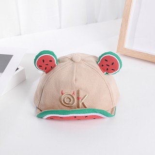 Mũ lưỡi trai ok cho bé trai bé gái từ 6 tháng- 18 tháng tuổi