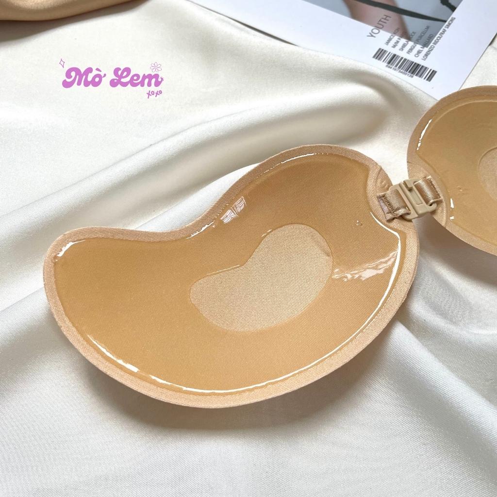 Miếng Dán Ngực Cài Trước Siêu Dính Tạo Khe Đẩy Ngực Màu Da Có Thể Tái Sử Dụng Nhiều Lần | Molem.bodycare