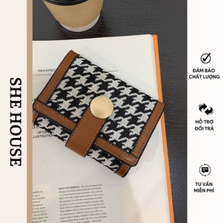 Ví cầm tay mini caro bỏ túi giá rẻ . Thiết kế nhỏ gọn