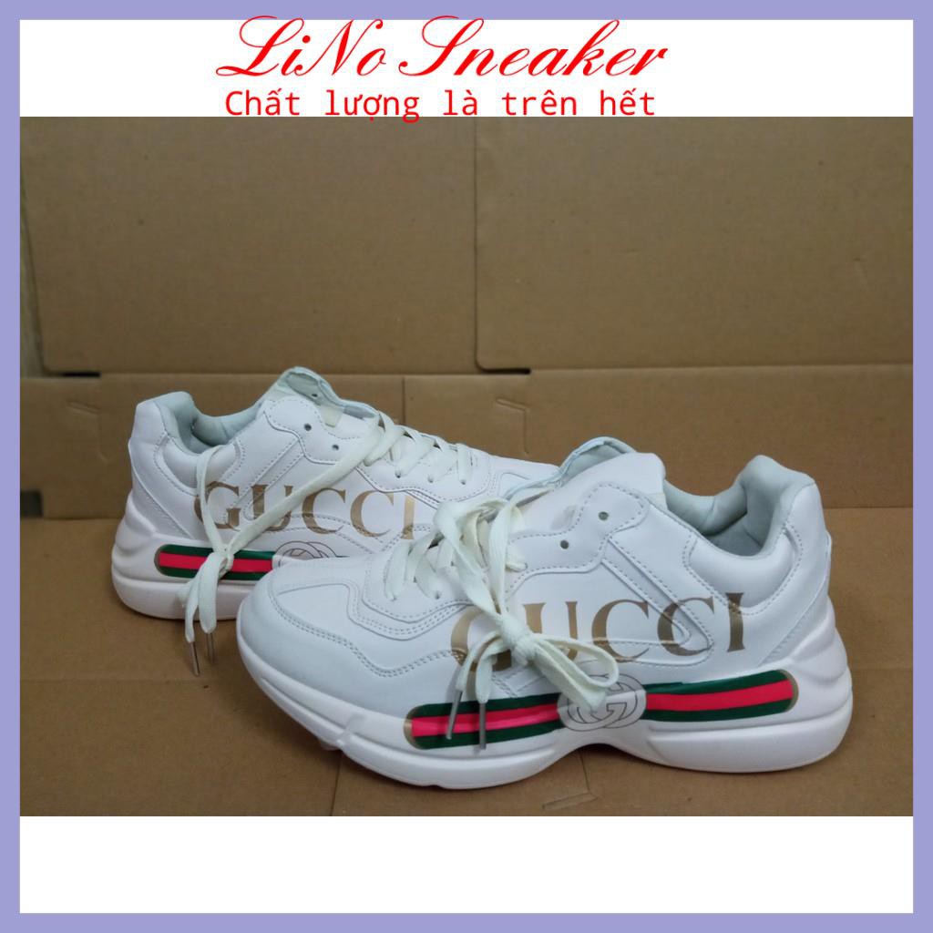 [LiNoShop] Giày Sneaker Gucci GC [Cao cấp][full size] [HàngThật][GiáThật][Video+ẢnhThật]