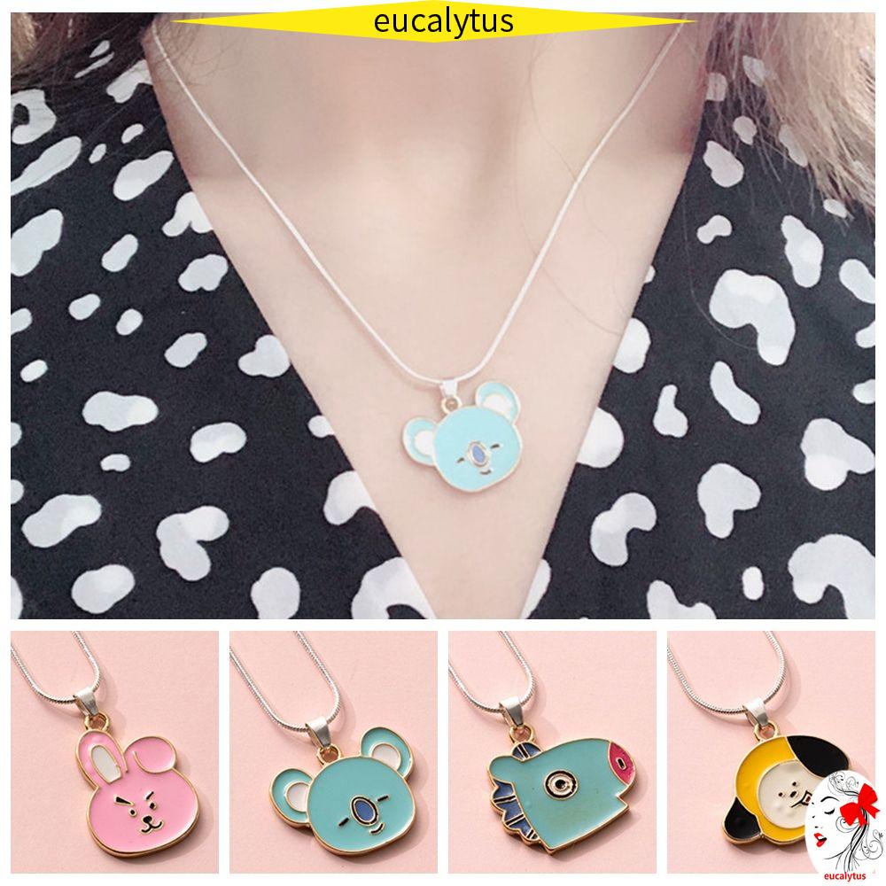 Vòng cổ mặt hình BT21 KPOP BTS dễ thương thời trang cho nam và nữ
