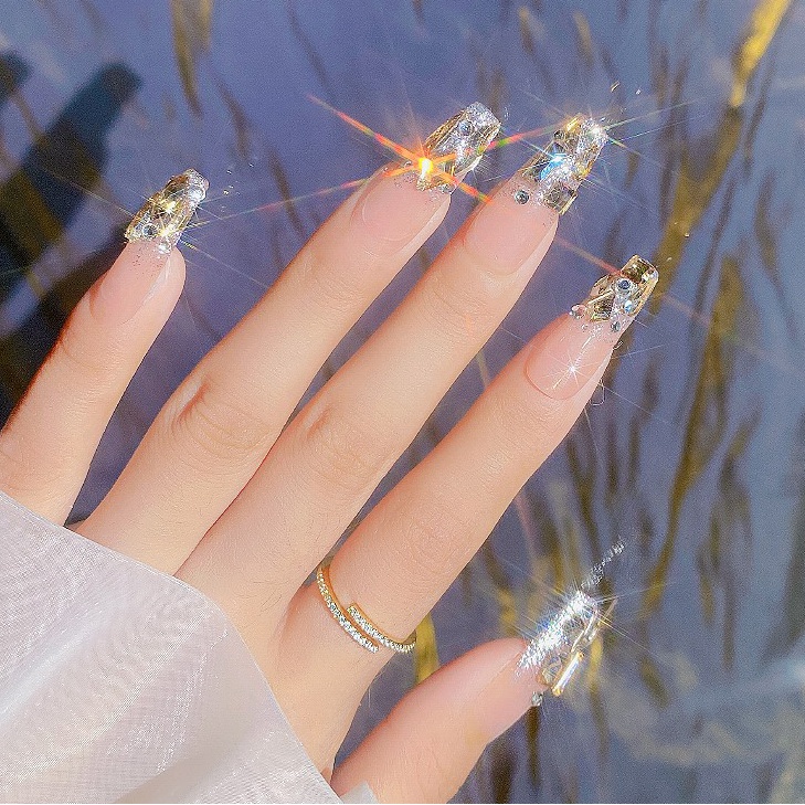 Bộ 100 HạT ĐíNh Trang Trí MóNg 3D