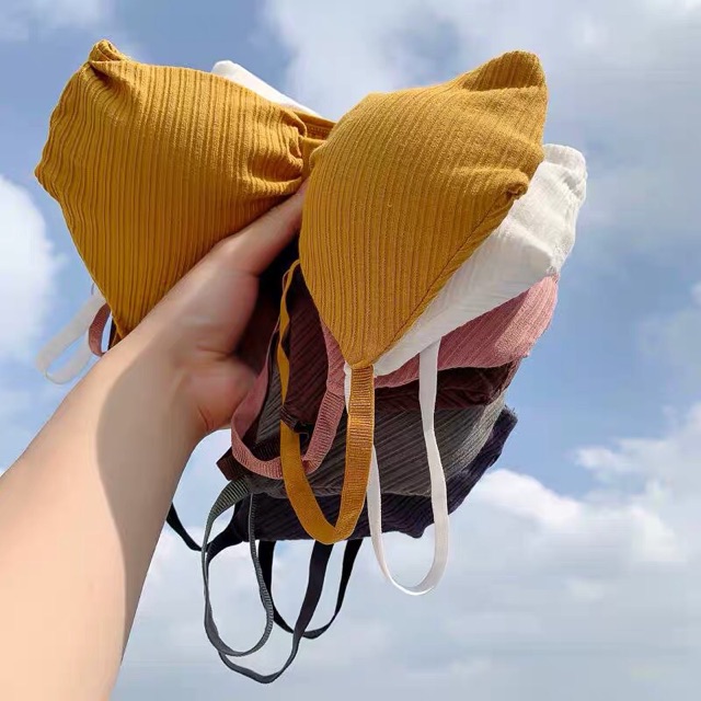 Áo Ngực Bra Nơ Xinh Có Mút Nâng Không Gọng A3