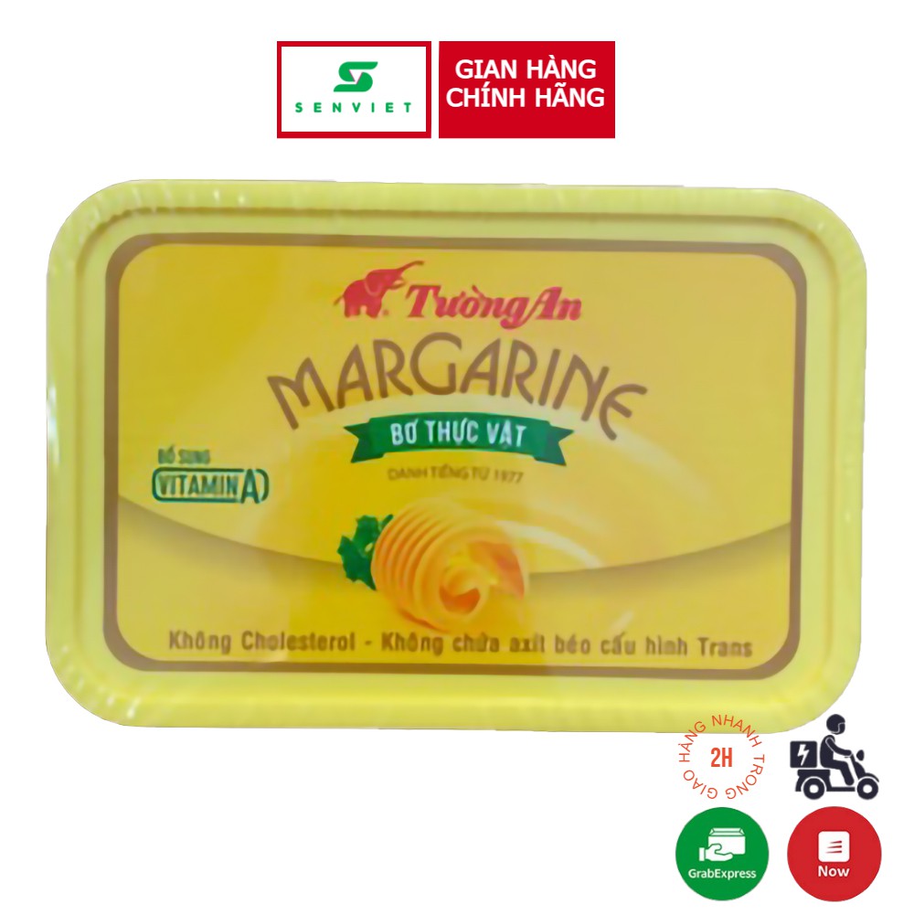 [Mã 66FMCGSALE hoàn 8% đơn 500K] Bơ thực vật Margarine Tường An 800g