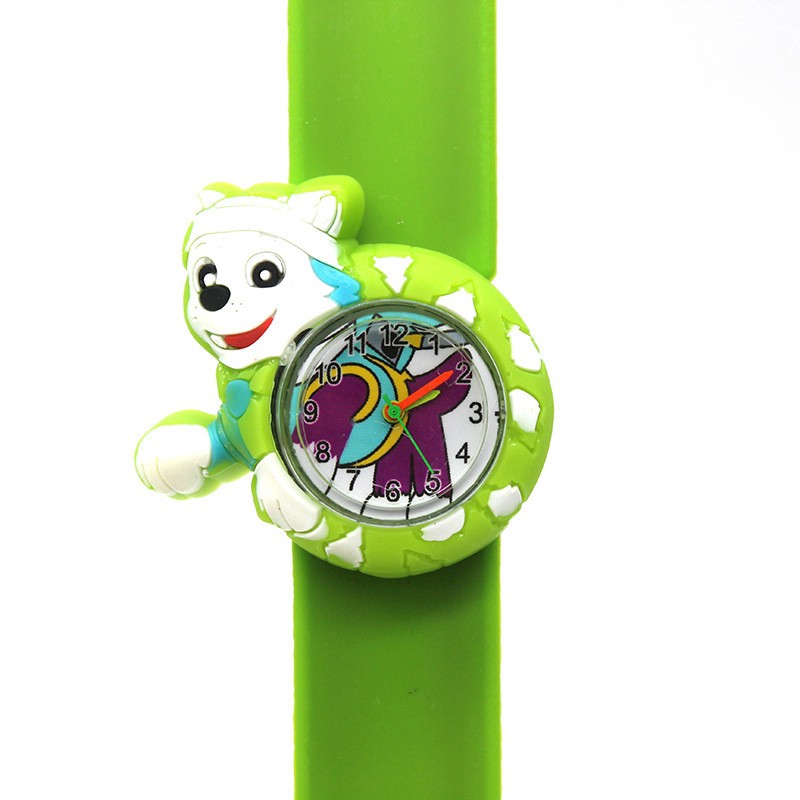 3x3 Đồng hồ đeo tay thiết kế hình chú chó cứu hộ Paw Patrol xinh xắn