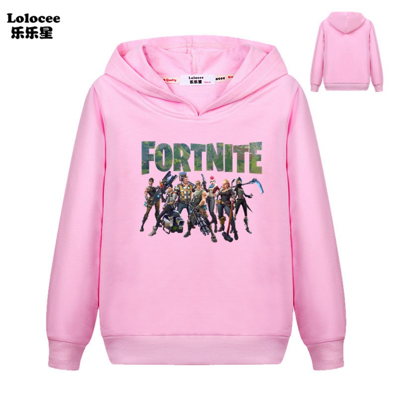 JUMPER Áo Hoodies Phong Cách Game Fortnite Cá Tính Cho Bé Trai