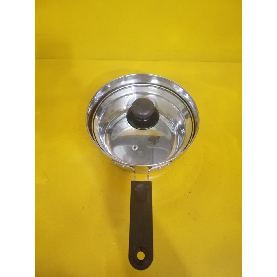 Quánh inox nội địa Nhật, size 20cm, cao 9cm (307), dùng được bếp từ