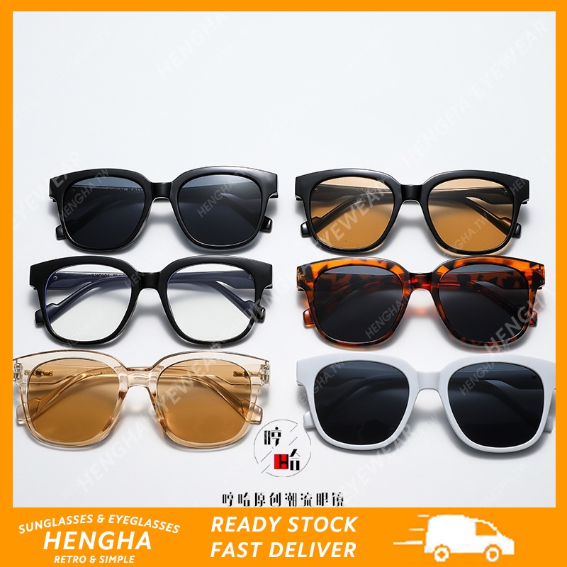 Kính mát thời trang phong cách retro Hàn Quốc dành cho nữ