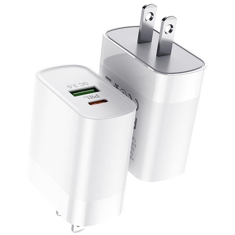 Củ Sạc Nhanh 20W C80 Chính Hãng NAHU Tích Hợp Cổng USB Và Type-C Bảo Hành Lỗi 1 Đổi 1
