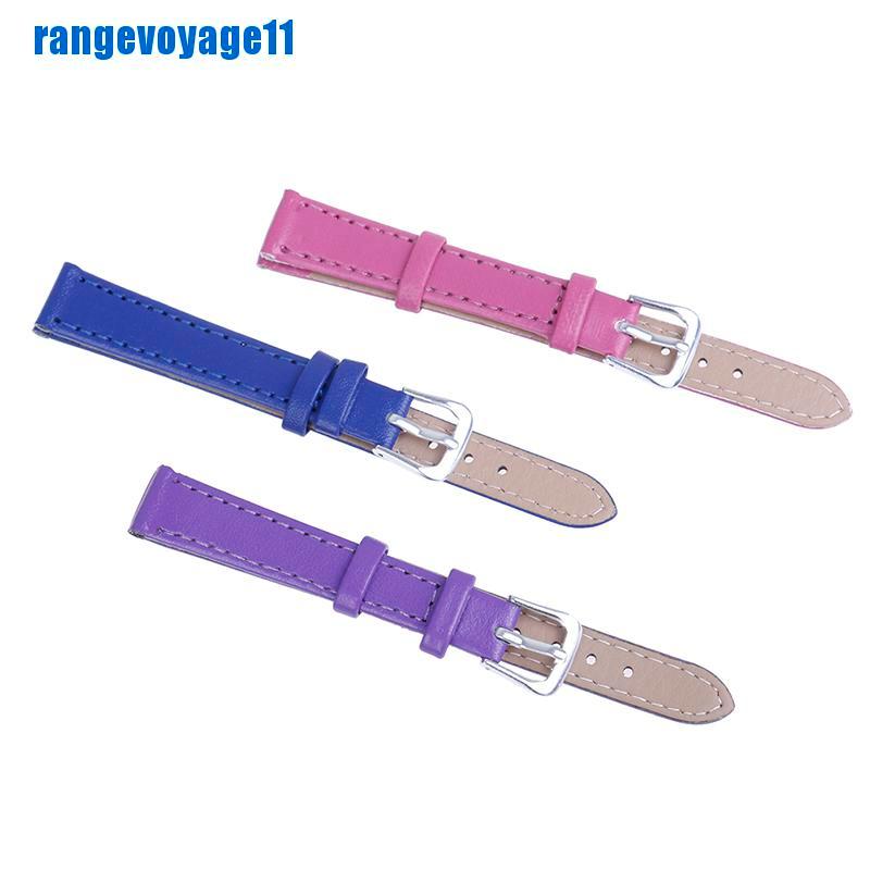 Dây Đeo Đồng Hồ Bằng Da Pu 12mm