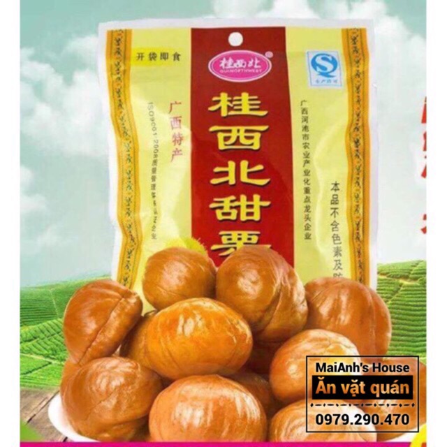 Hạt dẻ mật Quảng Tây mẫu mới - gói 100gram bóc sẵn cực ngon cực tiện | BigBuy360 - bigbuy360.vn