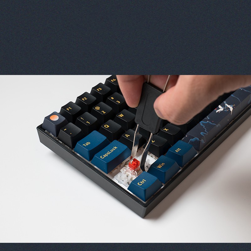 Bàn phím cơ không dây Newmen GM840 Pro v2  3 mode hotswap gateron pro,kailh box switch