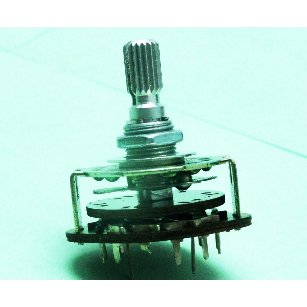 Galet bật 4 vị trí, 6 vị trí / Công tắc xoay 4 nấc, 6 nấc / 4 or 6 Position Rotary Switch / Phụ Kiện Điện Tử