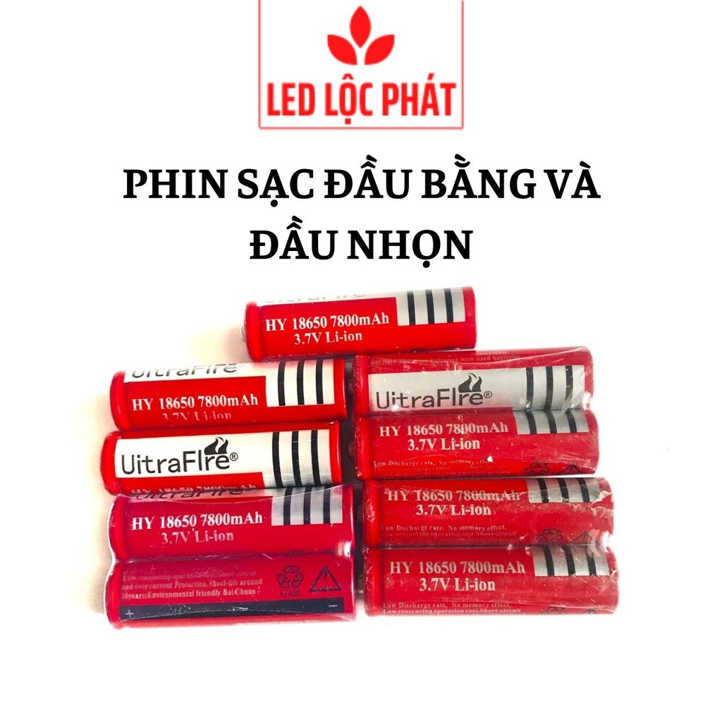 Pin 3 7v, pin sạc đầu bằng và đầu nhọn