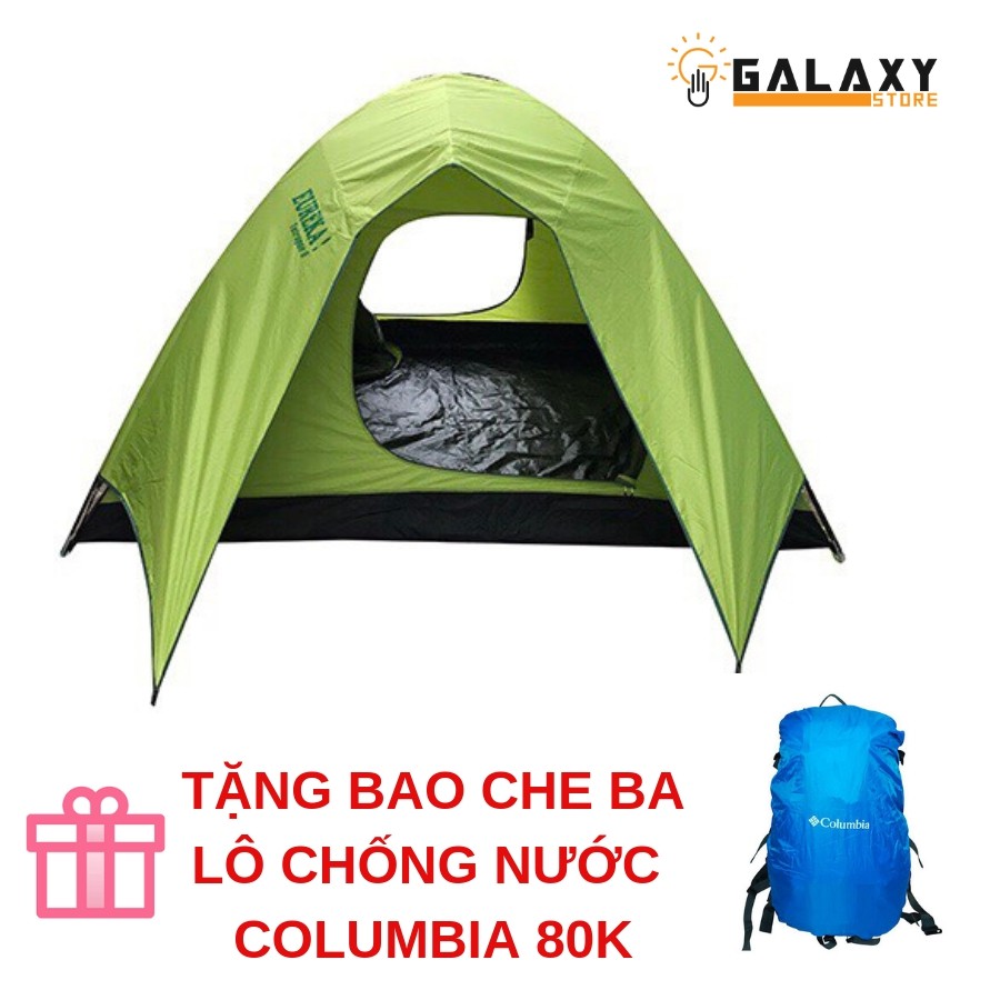 [Hình Thật] Lều Phượt Cắm Trại 5 Người Cao Cấp Galaxy Sports Eureka Tetragon 8 (Hàng Xuất Khẩu) (Màu ngẫu nhiên)