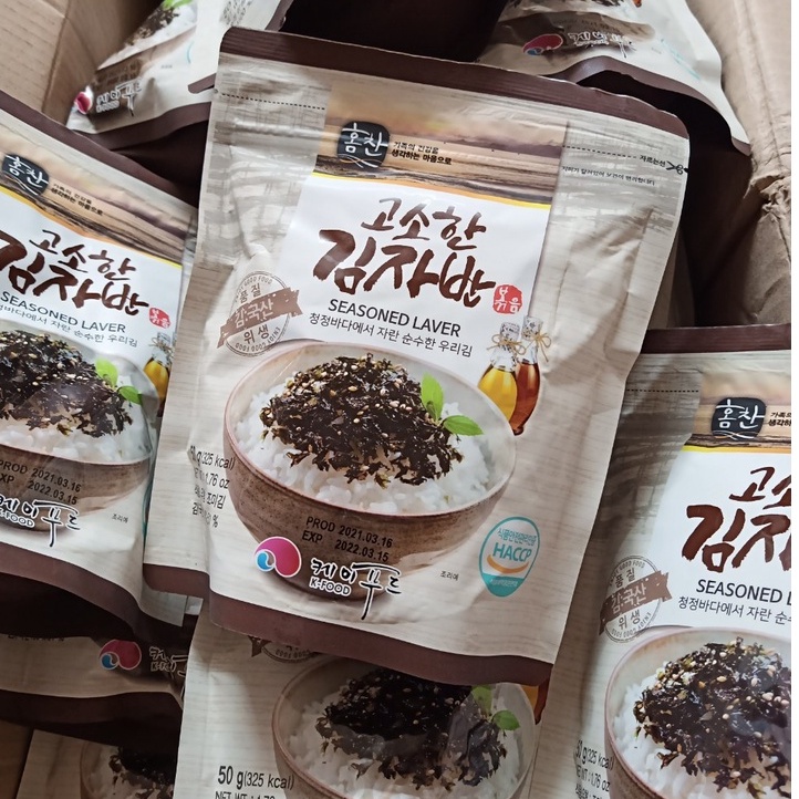 Rong biển rắc cơm K-Food Hàn quốc- Gói 50g
