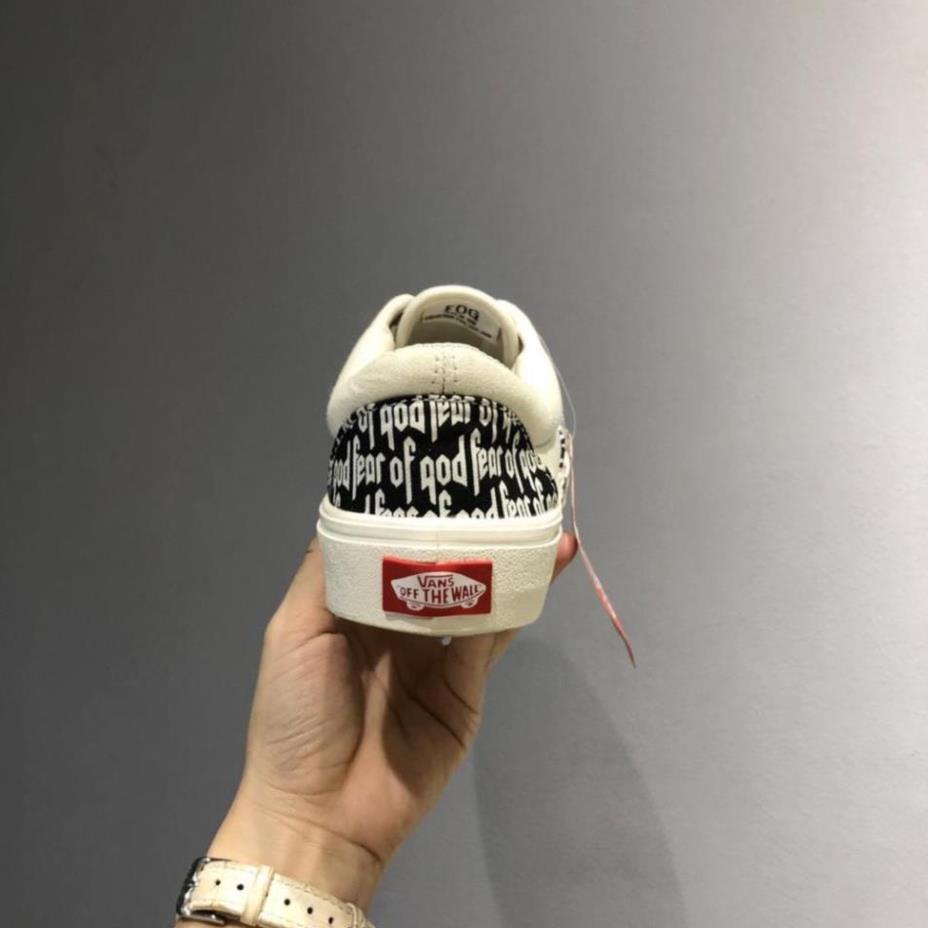 Giày Vans chữ FOG FEAR OF GOD thể thao sneaker Hot Trend [ Full box, Full bill]
