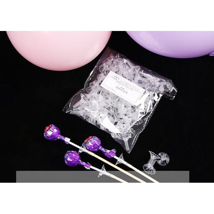Set 100 Giá Đỡ Bóng Hoa DIY Tiện Dụng