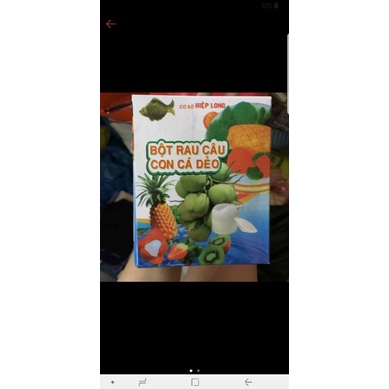 rau câu con cá dẻo
