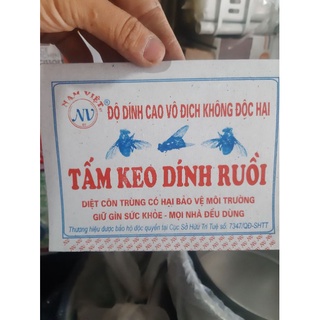 #Siêu rẻ - hàng Việt Nam# Tấm (miếng)keo dính ruồi, muỗi, gĩn, côn trùng nhỏ-keo siêu dính, nguyên liệu tự nhiên an toàn