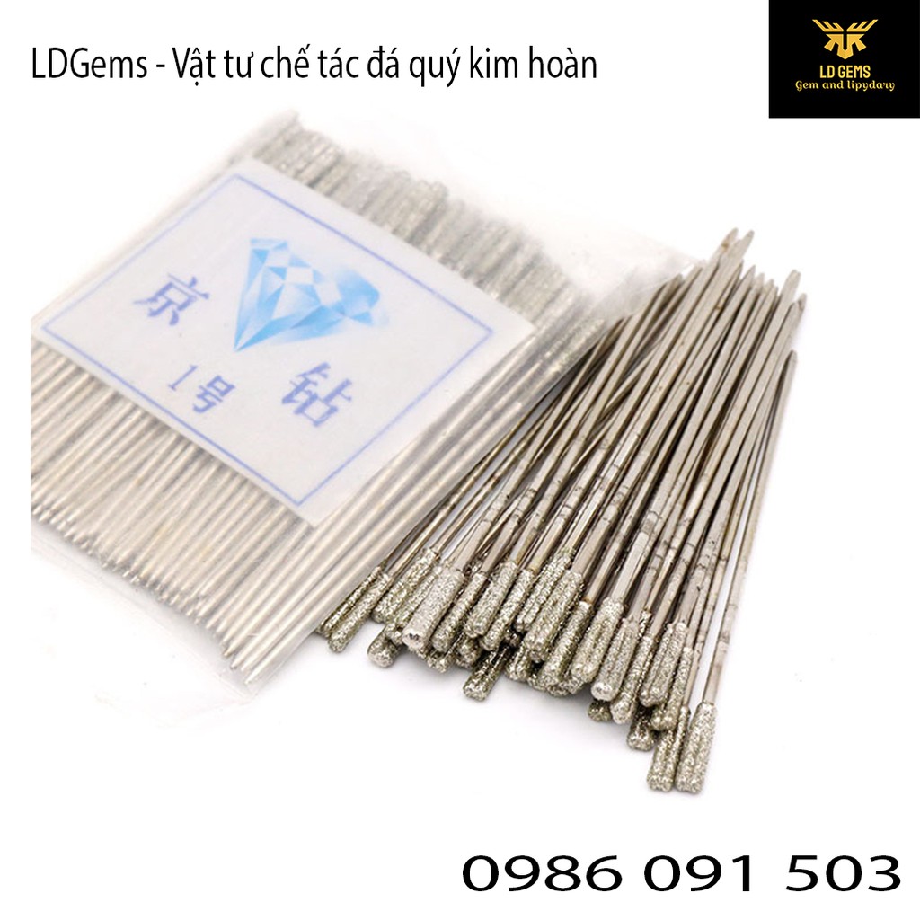 Mũi khoan bích ( MÃ B ) Cốt 2.35mm  chuyên dụng mài, chạm, khắc tượng ngọc, đá quý, đá thô, đá cảnh