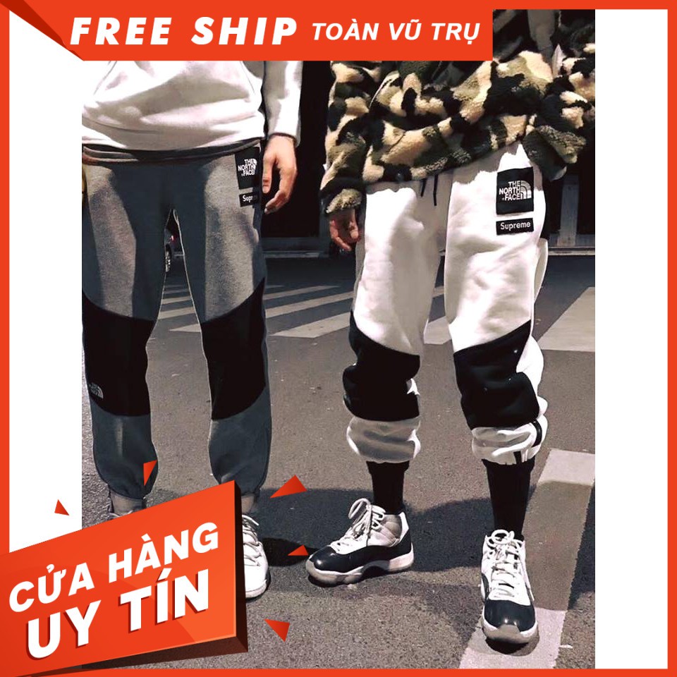 [BIG SALE]quần nỉ Supreme TNF Sweat Pants